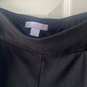 Black dress pants, loose fit with stretch